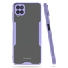 Samsung Galaxy A22 Kılıf Platin Silikon - Lila