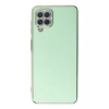 Samsung Galaxy A22 Kılıf Volet Silikon - Açık Yeşil