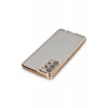 Samsung Galaxy A23 4G Kılıf Lensli Silikon - Gold