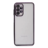 Samsung Galaxy A23 4G Kılıf Lensli Silikon - Mor