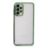 Samsung Galaxy A23 4G Kılıf Lensli Silikon - Yeşil