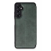 Samsung Galaxy A25 5G Kılıf Flip Cover - Koyu Yeşil