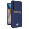 Samsung Galaxy A25 5G Kılıf Kelvin Kartvizitli Silikon - Lacivert