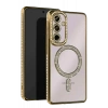 Samsung Galaxy A26 Joke Simli Magneticsafe Kılıf - Gold
