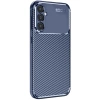Samsung Galaxy A26 Kılıf Auto Focus Karbon Kapak - Lacivert