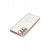 Samsung Galaxy A33 5G Kılıf Lensli Silikon - Gold