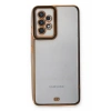 Samsung Galaxy A33 5G Kılıf Liva Lens Silikon - Siyah