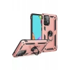Samsung Galaxy A33 5G Kılıf Sofya Yüzüklü Silikon Kapak - Rose