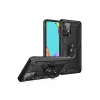 Samsung Galaxy A33 5G Kılıf Sofya Yüzüklü Silikon Kapak - Siyah