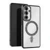 Samsung Galaxy A35 5G Joke Simli Magneticsafe Kılıf - Siyah