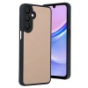 Samsung Galaxy A35 5G Kılıf Aras Deri Kapak - Pudra