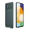 Samsung Galaxy A36 Kılıf Auto Focus Karbon Kapak - Koyu Yeşil