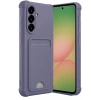 Samsung Galaxy A36 Kılıf Kelvin Kartvizitli Silikon - Lila