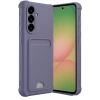 Samsung Galaxy A36 Kılıf Kelvin Kartvizitli Silikon - Lila