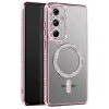 Samsung Galaxy A37 5G Joke Simli Magneticsafe Kılıf - Pembe