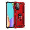 Samsung Galaxy A52 Kılıf Sofya Yüzüklü Silikon Kapak - Kırmızı