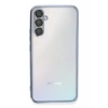 Samsung Galaxy A54 5G Kılıf Lensli Silikon - Açık Mavi