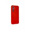 Samsung Galaxy A54 5G Kılıf Nano içi Kadife Silikon - Kırmızı