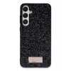 Samsung Galaxy A55 5G Bright Simli Kapak - Siyah