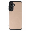 Samsung Galaxy A55 5G Kılıf Aras Deri Kapak - Pudra
