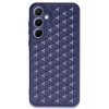 Samsung Galaxy A55 5G Kılıf Petek Silikon Kapak - Lacivert