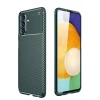 Samsung Galaxy A56 Kılıf Auto Focus Karbon Kapak - Koyu Yeşil