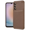 Samsung Galaxy A57 5G Auto Focus Karbon Kapak - Kahverengi