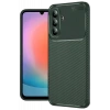 Samsung Galaxy A57 5G Auto Focus Karbon Kapak - Koyu Yeşil