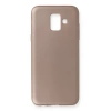 Samsung Galaxy A6 2018 Kılıf First Silikon - Rose Gold