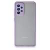 Samsung Galaxy A72 Kılıf Montreal Silikon Kapak - Mor