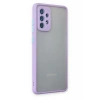 Samsung Galaxy A72 Kılıf Montreal Silikon Kapak - Mor