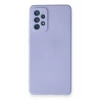 Samsung Galaxy A72 Kılıf Nano içi Kadife Silikon - Lila