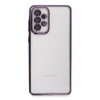 Samsung Galaxy A73 5G Kılıf Lensli Silikon - Mor