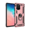 Samsung Galaxy A91 / S10 Lite Kılıf Sofya Yüzüklü Silikon Kapak - Rose