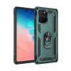 Samsung Galaxy A91 / S10 Lite Kılıf Sofya Yüzüklü Silikon Kapak - Yeşil