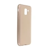 Samsung Galaxy J6 Kılıf First Silikon - Gold