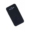 Samsung Galaxy J7 Kılıf Nano içi Kadife Silikon - Lacivert