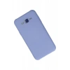Samsung Galaxy J7 Kılıf Nano içi Kadife Silikon - Lila