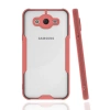 Samsung Galaxy J7 Kılıf Platin Silikon - Pembe