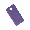 Samsung Galaxy J7 Pro / J730 Kılıf Nano içi Kadife Silikon - Mor