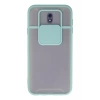 Samsung Galaxy J7 Pro / J730 Kılıf Palm Buzlu Kamera Sürgülü Silikon - Turkuaz