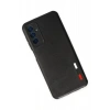 Samsung Galaxy M13 Kılıf Loop Deri Silikon - Siyah