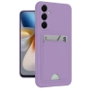 Samsung Galaxy M15 Kelvin Kartvizitli Silikon - Lila