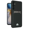 Samsung Galaxy M15 Kelvin Kartvizitli Silikon - Siyah