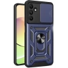 Samsung Galaxy M15 Kılıf Pars Lens Yüzüklü Silikon - Lacivert