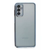 Samsung Galaxy M23 Kılıf Lensli Silikon - Açık Mavi