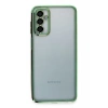 Samsung Galaxy M23 Kılıf Lensli Silikon - Yeşil