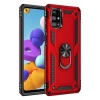Samsung Galaxy M31S Kılıf Sofya Yüzüklü Silikon Kapak - Kırmızı