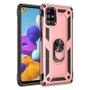 Samsung Galaxy M31S Kılıf Sofya Yüzüklü Silikon Kapak - Rose