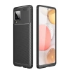 Samsung Galaxy M33 Kılıf Auto Focus Karbon Kapak - Siyah